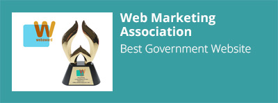 Best Government Website, Web Marketing Association