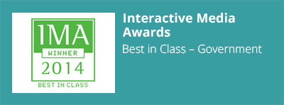Best in Class - Government, Interactive Media Awards